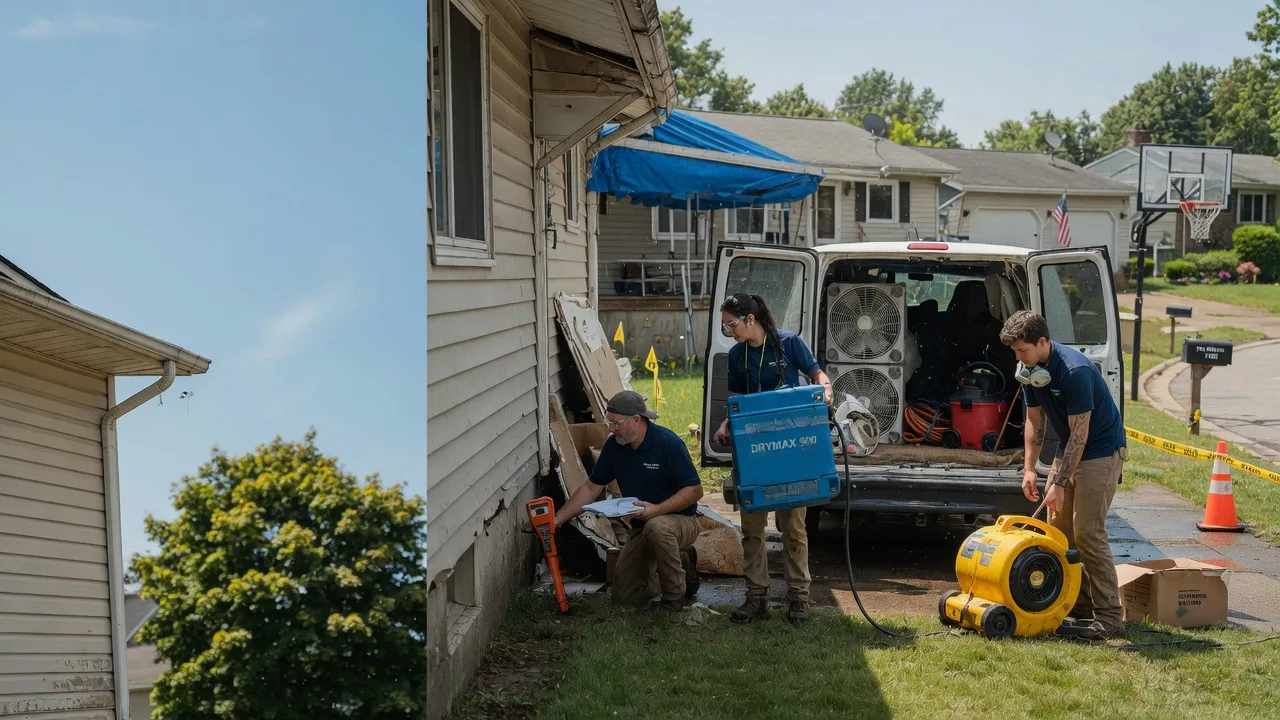 Ceiling Leak Cleanup in Shawnee On Delaware, PA near me